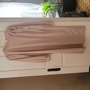 Vintage Sheer Nightgown Style Sheath Dress - Size 10